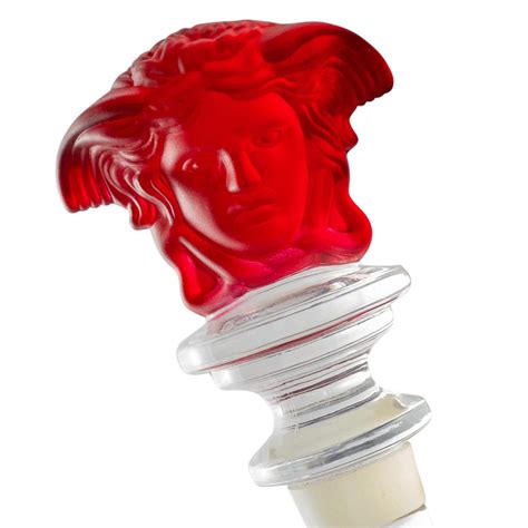 rosenthal versace medusa bottle stopper